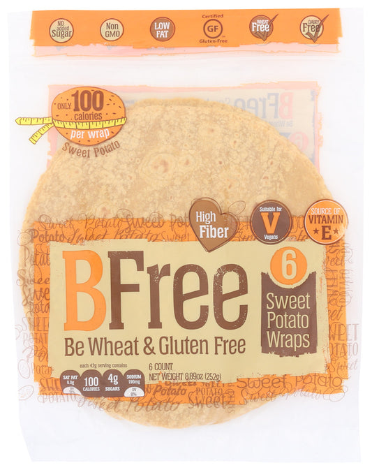 BFREE: Sweet Potato Wraps, 8.89 oz - Vending Business Solutions