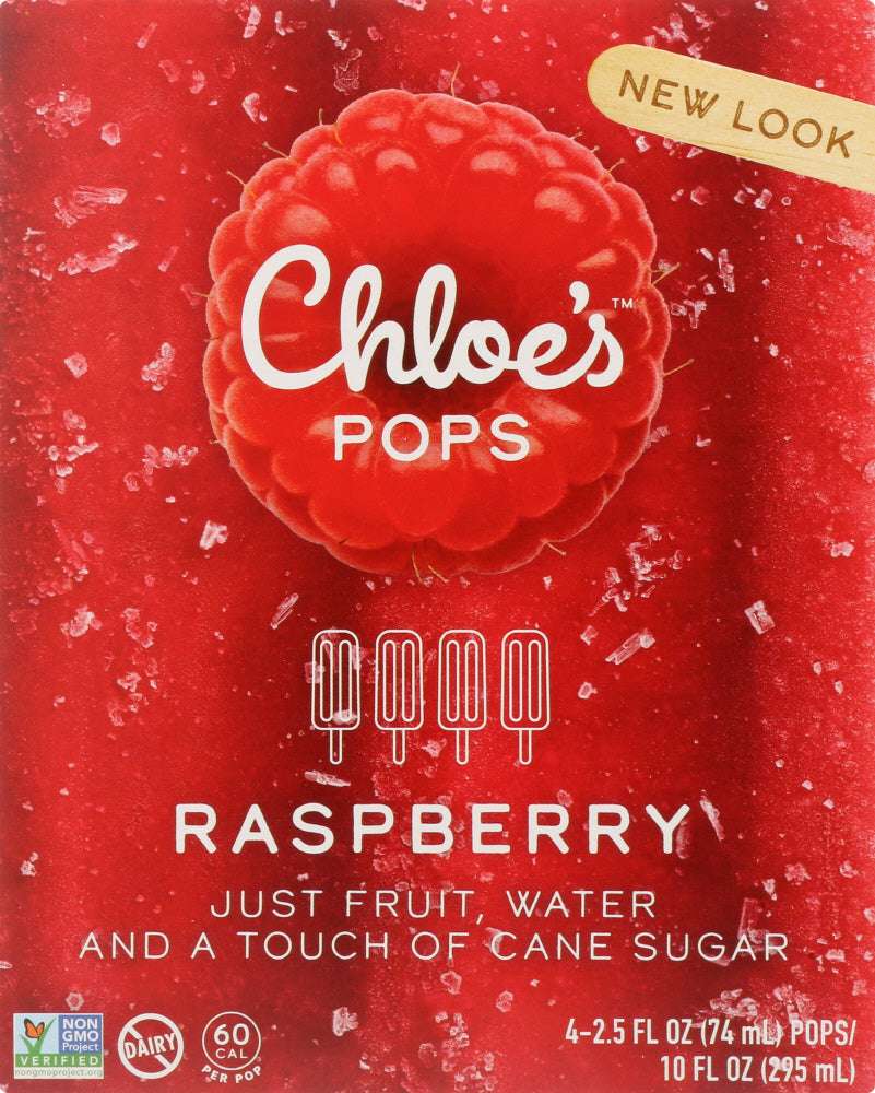 CHLOES: Fruit Pop Raspberry, 10 oz - Vending Business Solutions