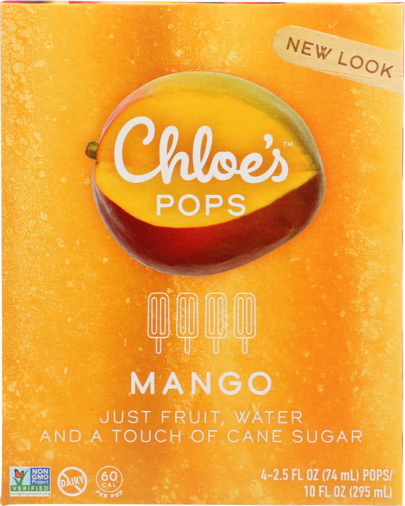 CHLOES: Fruit Pop Mango, 10 oz - Vending Business Solutions