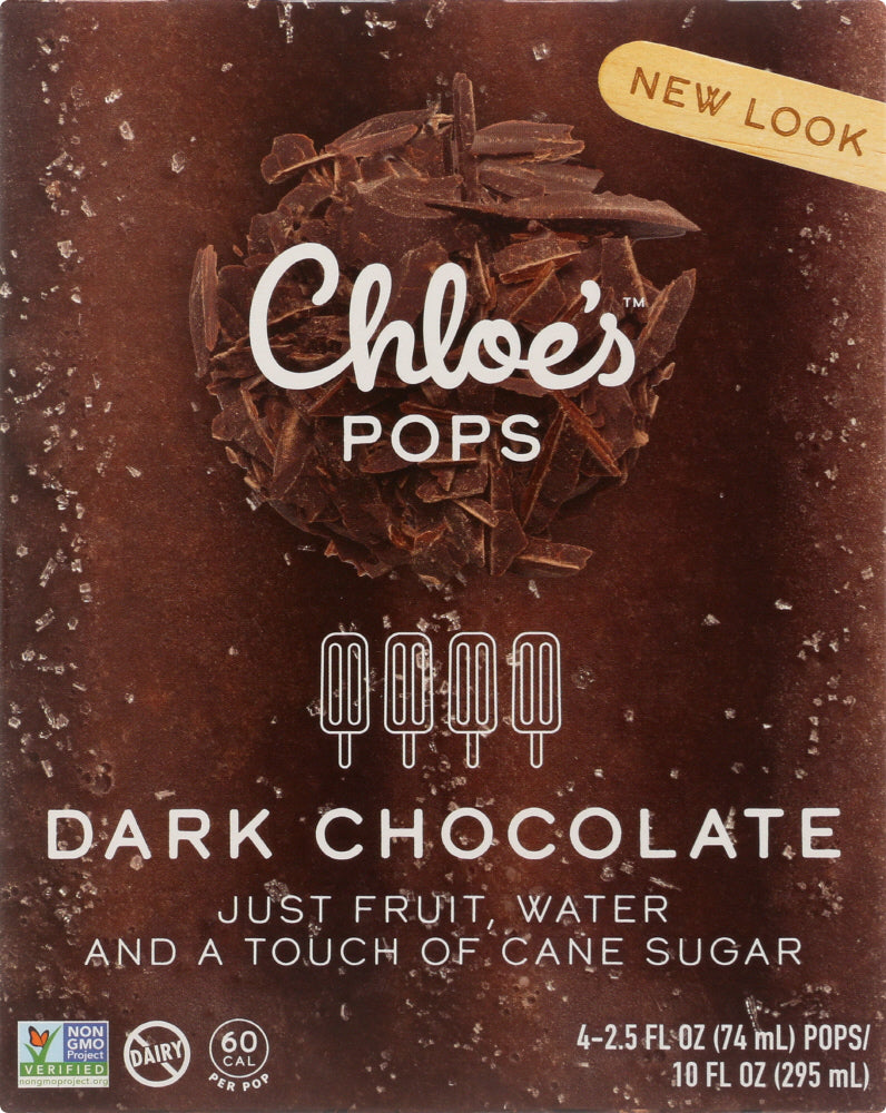 CHLOES: Dark Chocolate Frozen Fruit Bars, 10 oz - Vending Business Solutions