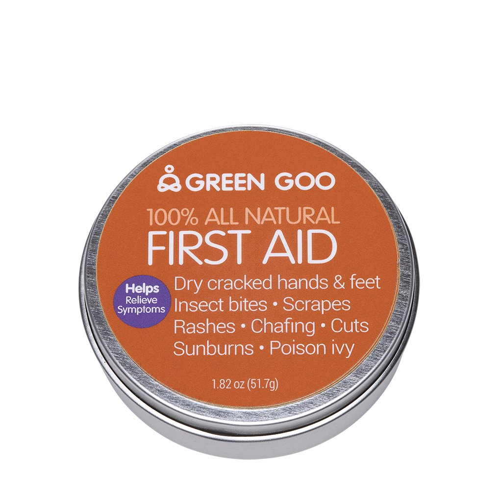 GREEN GOO: Salve First Aid Tin Large, 1.82 oz - Vending Business Solutions