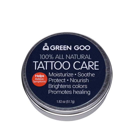 GREEN GOO: Salve Tattoo Care Tin Large, 1.82 oz - Vending Business Solutions