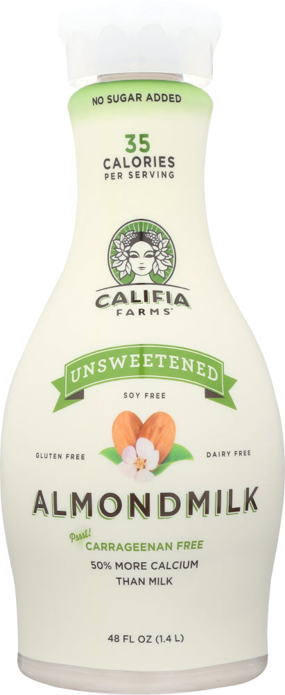 CALIFIA FARMS: Almondmilk Unsweetened, 48 oz - Vending Business Solutions