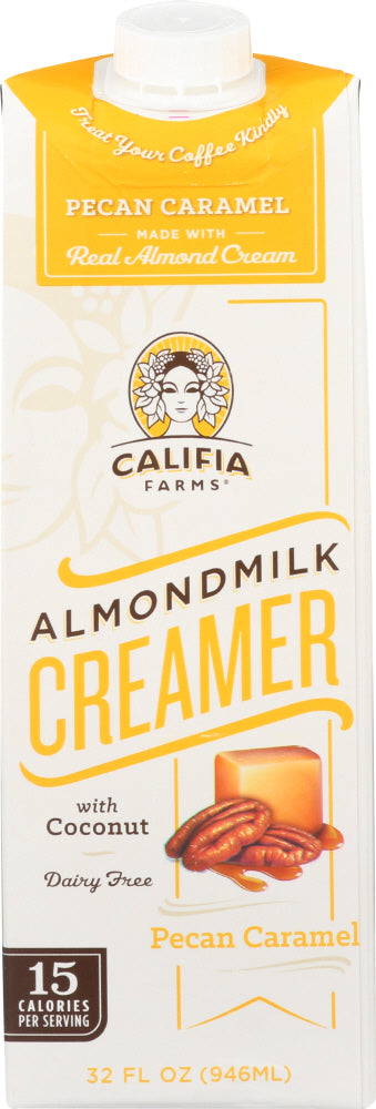CALIFIA: Caramel Pecan Almond Milk Creamer, 32 oz - Vending Business Solutions