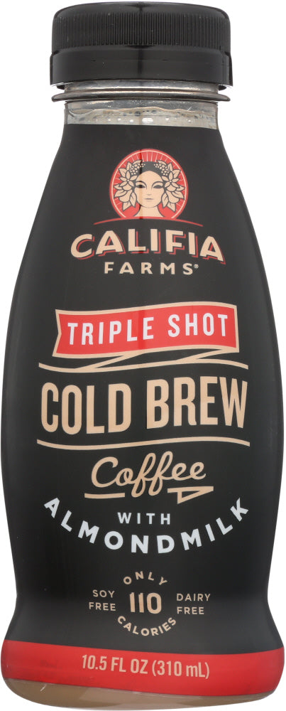 CALIFIA: Triple Shot Cold Brew Coffee, 10.5 oz - Vending Business Solutions