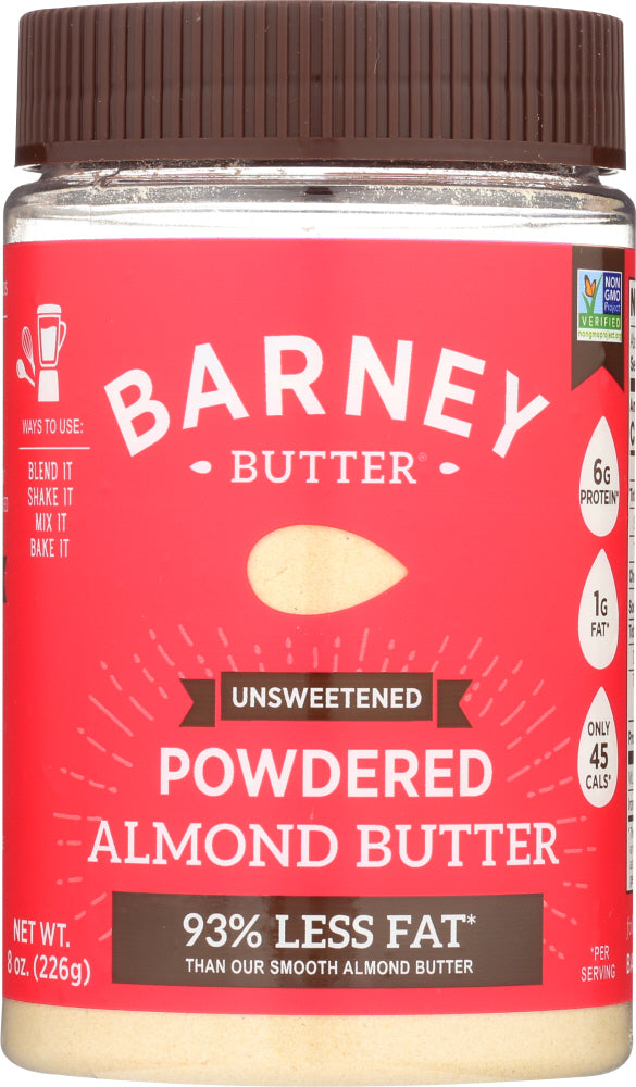 BARNEY BUTTER: Powdered Almond Butter, 8 oz - Vending Business Solutions