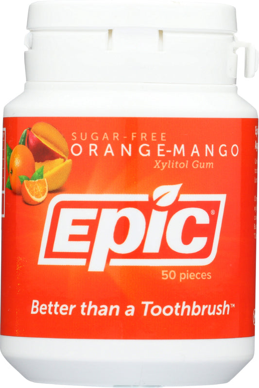 EPIC DENTAL: Orange Mango Xylitol Gum, 50 pc - Vending Business Solutions