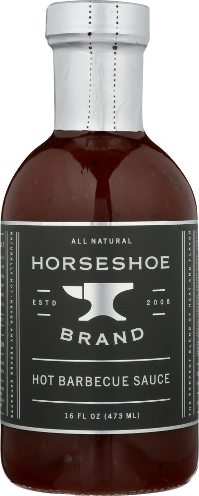 HORSESHOE BRAND: Hot Barbecue Sauce, 16 fo - Vending Business Solutions