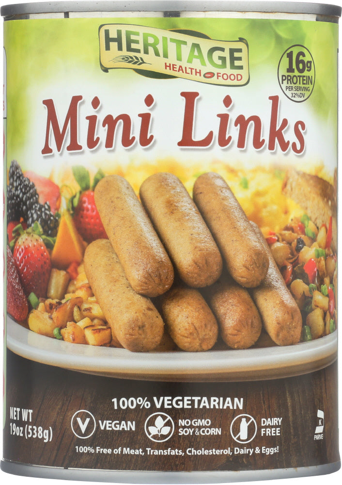 HERITAGE HEALTH: Mini Link Vegan Breakfast,19 oz - Vending Business Solutions