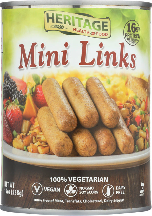 HERITAGE HEALTH: Mini Link Vegan Breakfast,19 oz - Vending Business Solutions