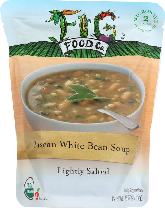 FIG FOOD: Soup Bean White Tuscan Organic, 14.5 oz - Vending Business Solutions