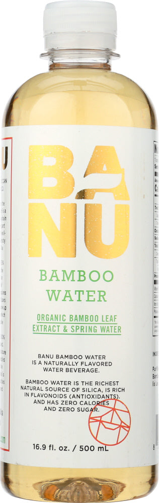 BANU: Bamboo Water 16.9 Oz - Vending Business Solutions