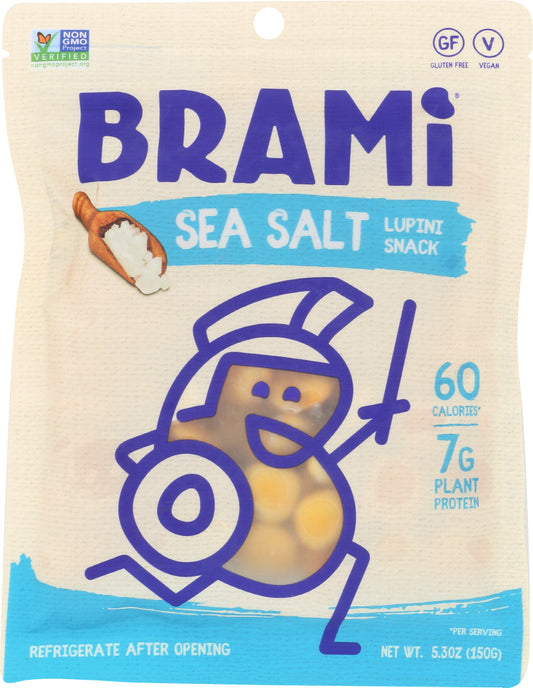 BRAMI LUPINI SNACK: Sea Salt Bean, 5.3 oz - Vending Business Solutions