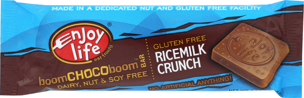 ENJOY LIFE: Boom Choco Boom Bar Ricemilk Crunch, 1.12 oz - Vending Business Solutions