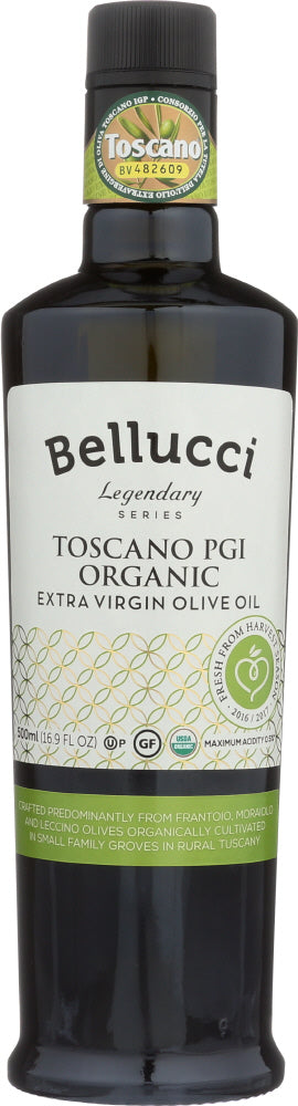 BELLUCCI PREMIUM: Toscano PGI Extra Virgin Olive Oil Organic, 500 ml - Vending Business Solutions
