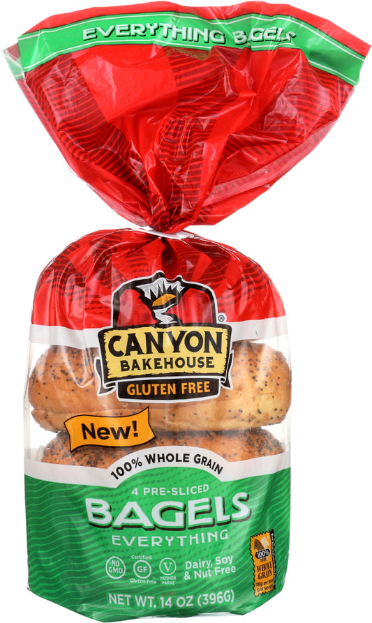 CANYON BAKEHOUSE: Everything Bagel Gluten Free, 14 oz - Vending Business Solutions