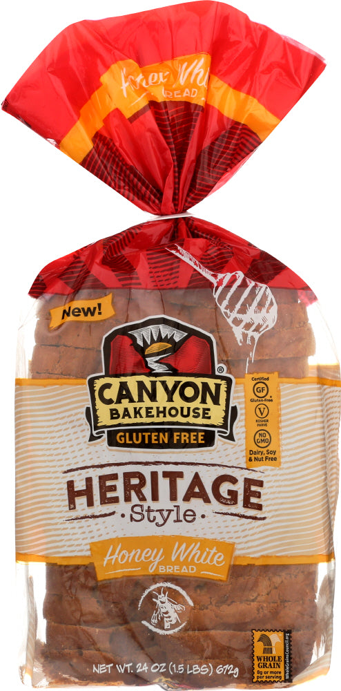 CANYON BAKEHOUSE: Heritage Style Honey White, 24 oz - Vending Business Solutions