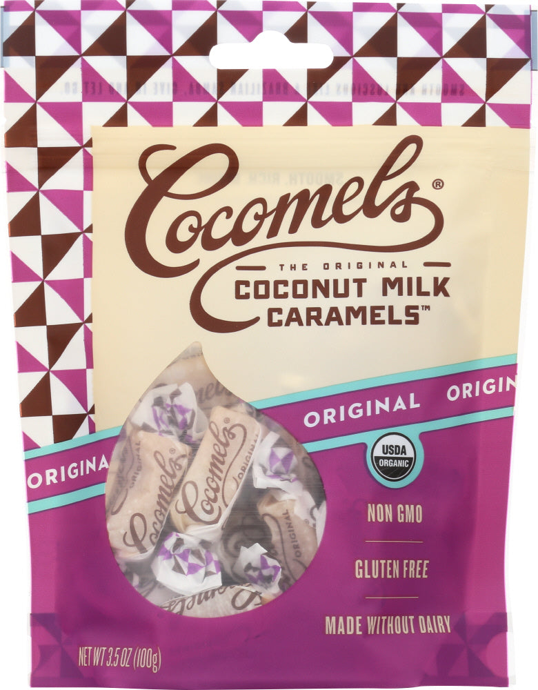 COCOMELS: Cocomels Original Pouch Organic, 3.5 oz - Vending Business Solutions