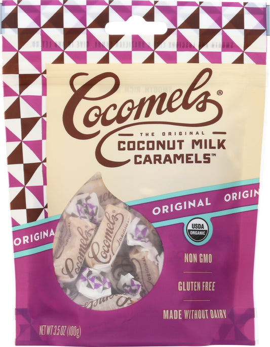 COCOMELS: Cocomels Original Pouch Organic, 3.5 oz - Vending Business Solutions