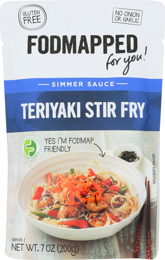 FODMAPPED FOR YOU: Sauce Teriyaki Stir Fry, 7 oz - Vending Business Solutions