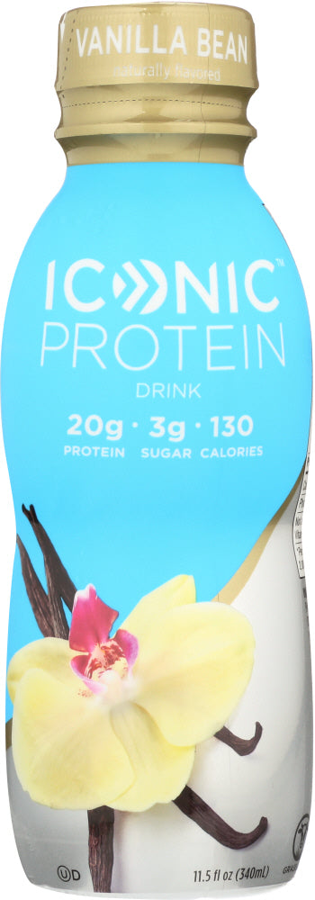 ICONIC: Protein Drink Vanilla Bean, 11.5 fl oz - Vending Business Solutions