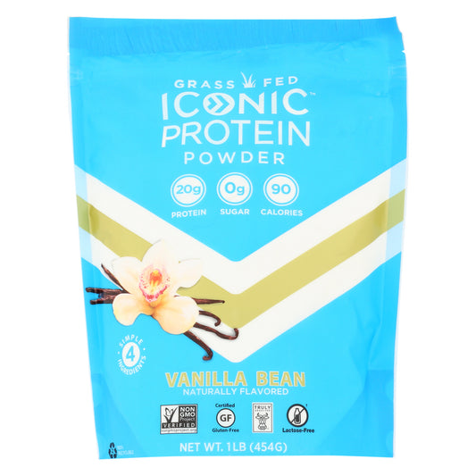 ICONIC: Protein Powder Vanilla Bean, 1 lb - Vending Business Solutions