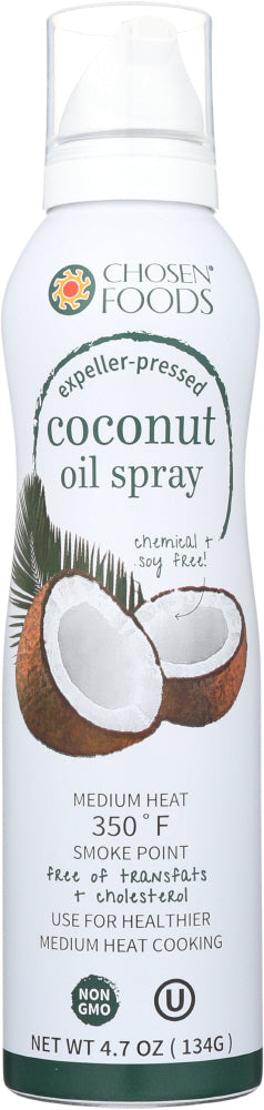 CHOSEN FOODS: Coconut Spray Oil, 4.7 oz - Vending Business Solutions