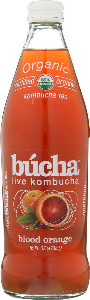 BUCHA LIVE: Kombucha Blood Orange, 16 oz - Vending Business Solutions