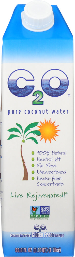C2O: Pure Coconut Water, 33.8 oz - Vending Business Solutions