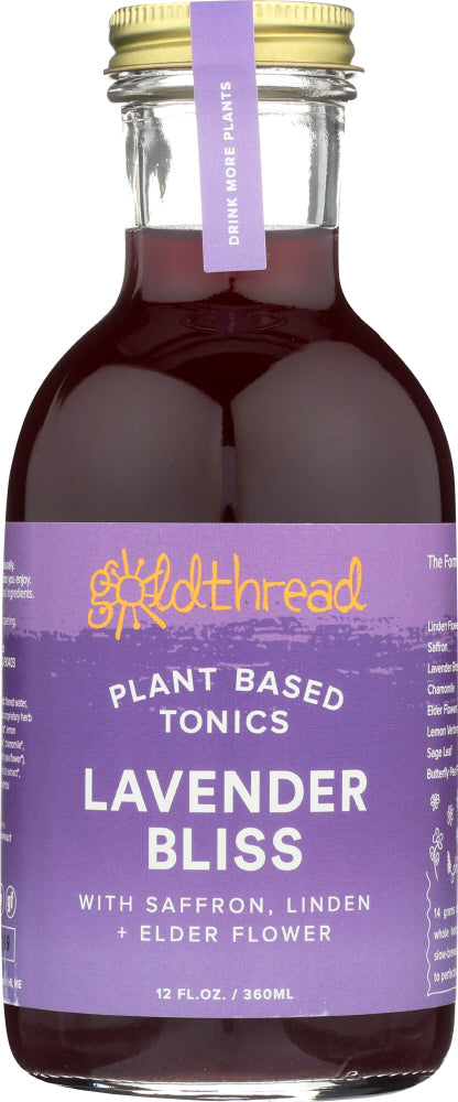 GOLDTHREAD: Lavender Bliss Tonic, 12 fo - Vending Business Solutions