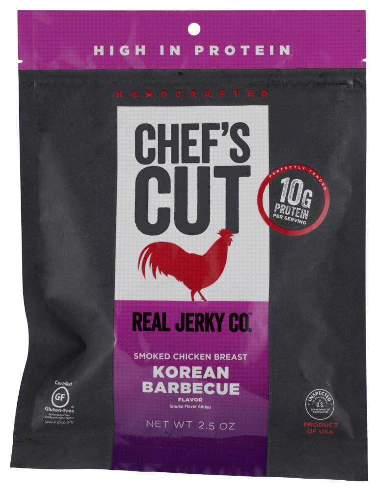 CHEFS CUT: Chicken Jerky Korean Barbecue, 2.5 oz - Vending Business Solutions