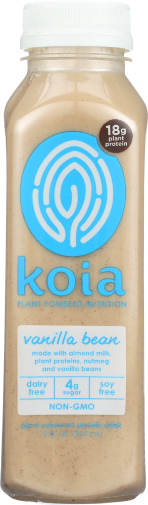 KOIA:  Vanilla Bean Plant-Powered Protein Drink, 12 oz - Vending Business Solutions
