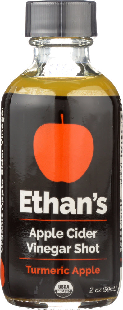 ETHANS: Apple Cider Vinegar Turmeric Apple, 2 fl oz - Vending Business Solutions