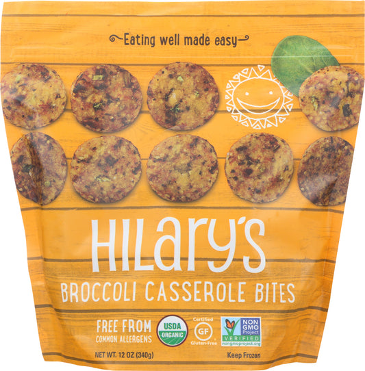 HILARYS EAT WELL: Broccoli Casserole Bites, 12 oz - Vending Business Solutions