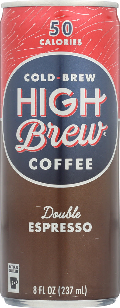 HIGH BREW: Cold-Brew Coffee Double Espresso, 8 oz - Vending Business Solutions