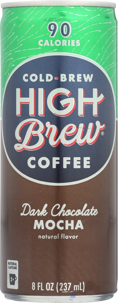 HIGH BREW: Cold-Brew Coffee Dark Chocolate Mocha, 8 oz - Vending Business Solutions