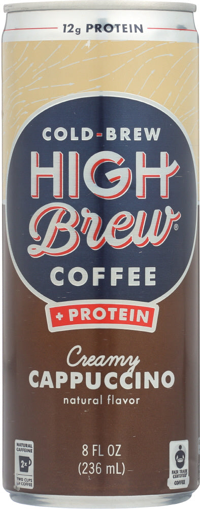HIGH BREW: Creamy Cappuccino, 8 oz - Vending Business Solutions