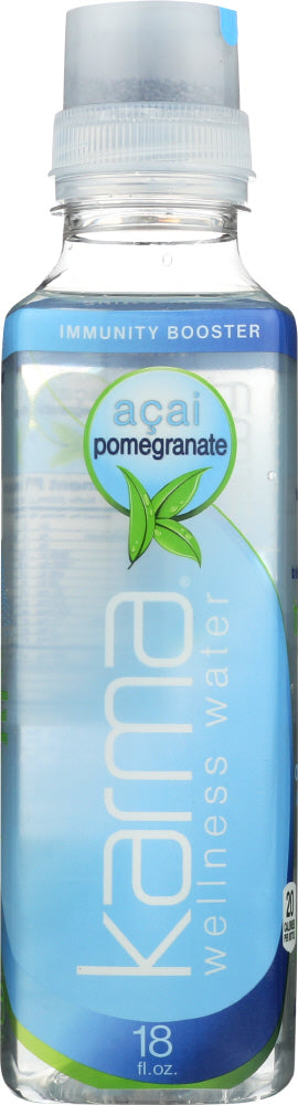 KARMA: Wellness Water Acai Pomegranate, 18 oz - Vending Business Solutions