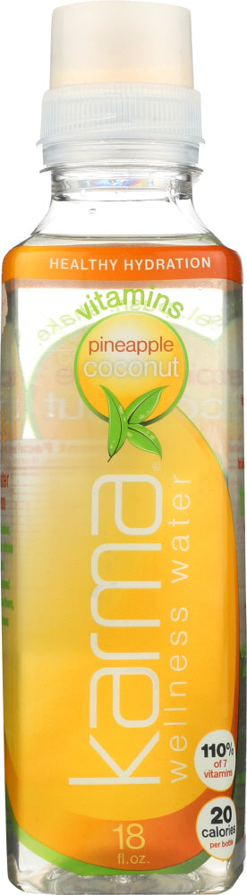 KARMA: Wellness Water Pineapple Coconut, 18 oz - Vending Business Solutions