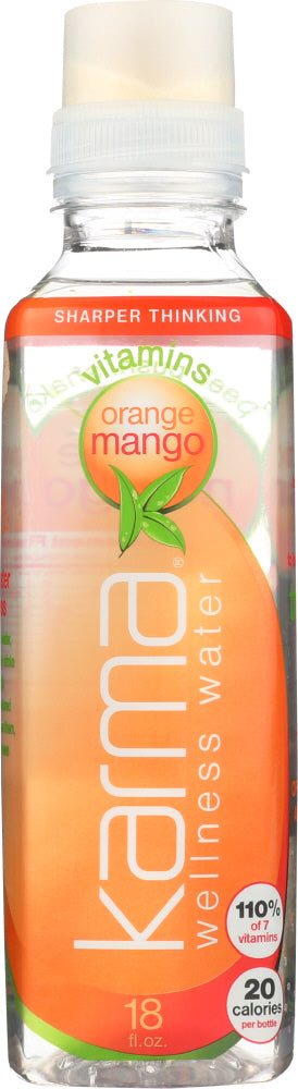 KARMA: Wellness Water Orange Mango, 18 oz - Vending Business Solutions