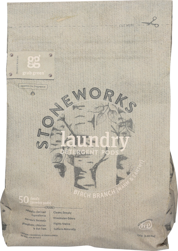 GRABGREEN: Stoneworks Laundry Detergent Birch 50l, 1.65 lb - Vending Business Solutions