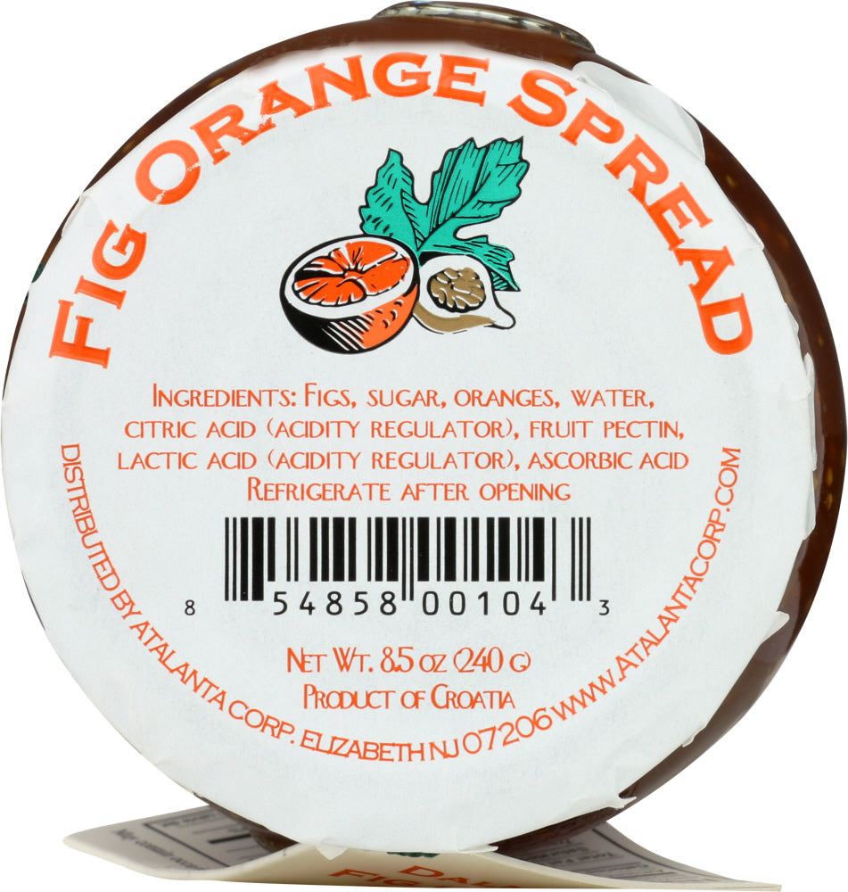 DALMATIA: Fig Orange Spread, 8.5 oz - Vending Business Solutions