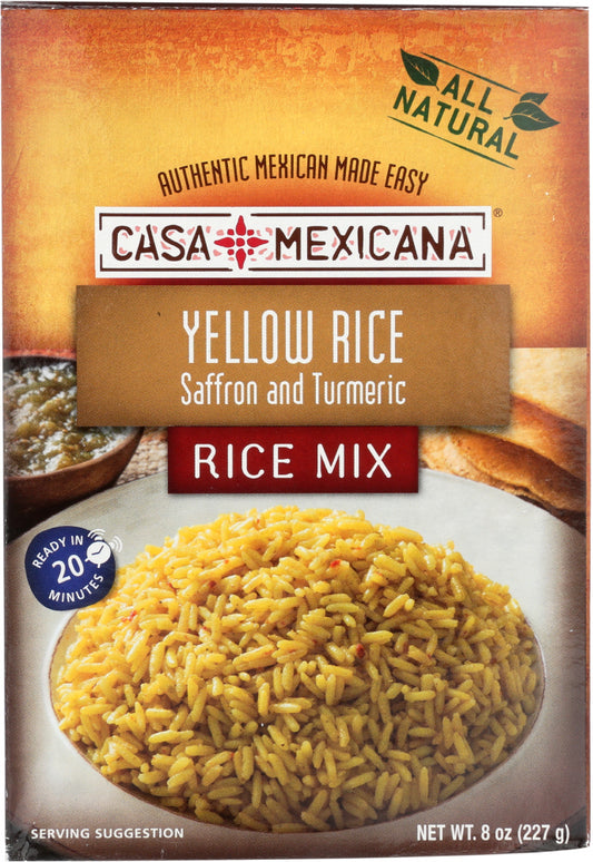CASA MEXICANA: Yellow Rice, 8 oz - Vending Business Solutions