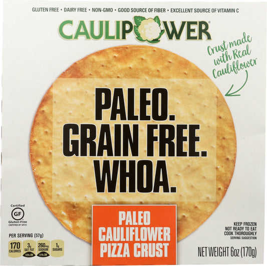 CAULIPOWER: Pizza Cauliflower Crust, 6 oz - Vending Business Solutions