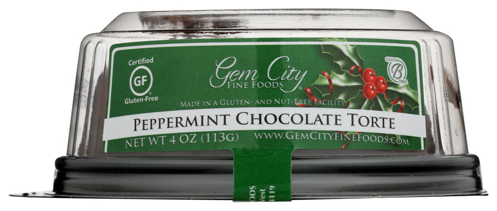 GEMI CITY FINE FOODS: Peppermint Chocolate Torte, 4 oz - Vending Business Solutions