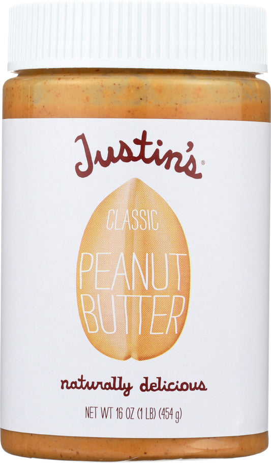 JUSTIN'S: Classic Peanut Butter, 16 oz - Vending Business Solutions