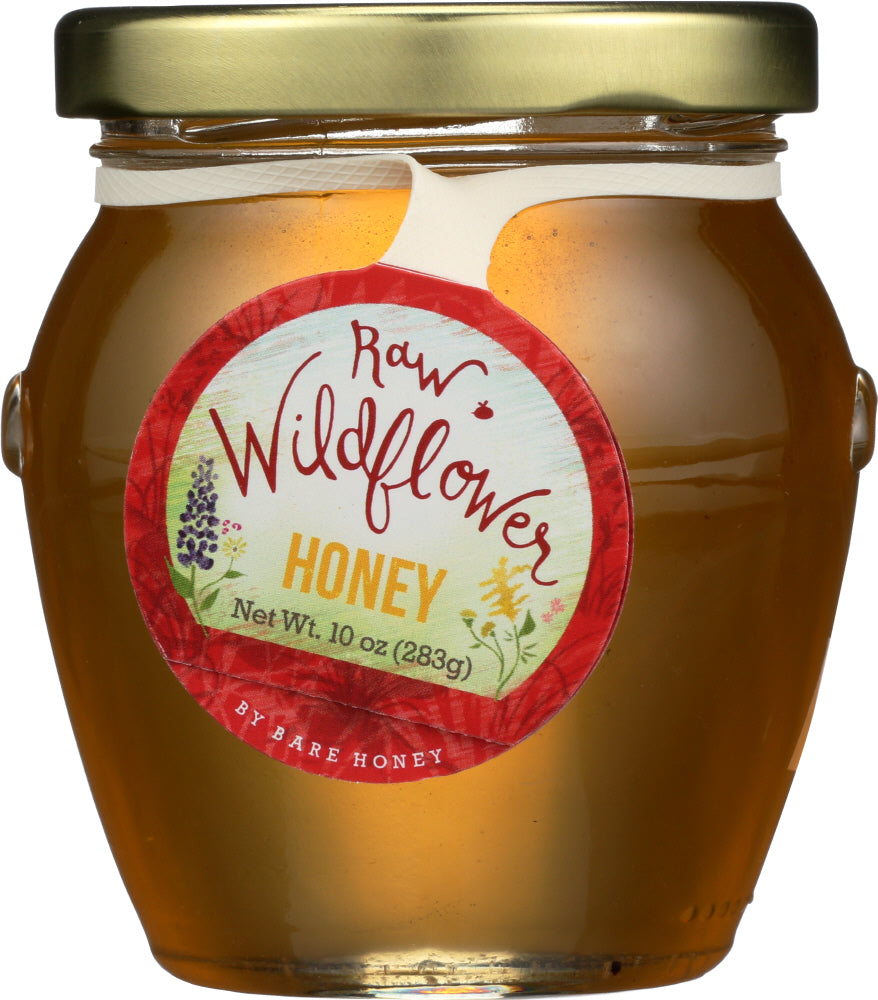 BARE HONEY: Raw Wildflower Honey, 10 oz - Vending Business Solutions