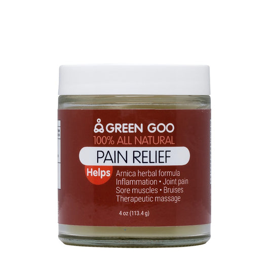 GREEN GOO: Salve Pain Relief with Arnica Jar, 4 oz - Vending Business Solutions