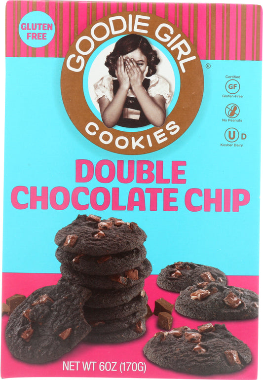 GOODIE GIRL: Cookies Gluten Free Double Chocolate Chip, 6 oz - Vending Business Solutions