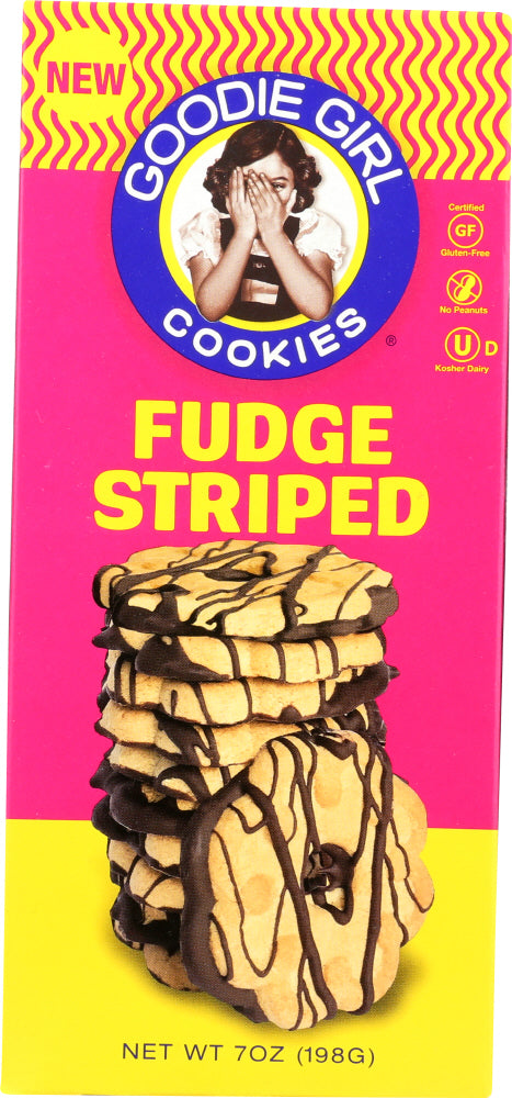 GOODIE GIRL: Cookies Fudge Striped, 7 oz - Vending Business Solutions